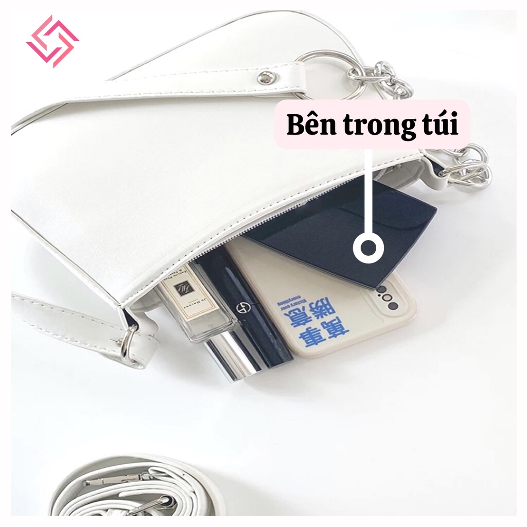 Túi xách nữ đẹp da pu phong cách hàn quốc đeo chéo đeo vai đi chơi giá rẻ LUCIA STORE TXN35