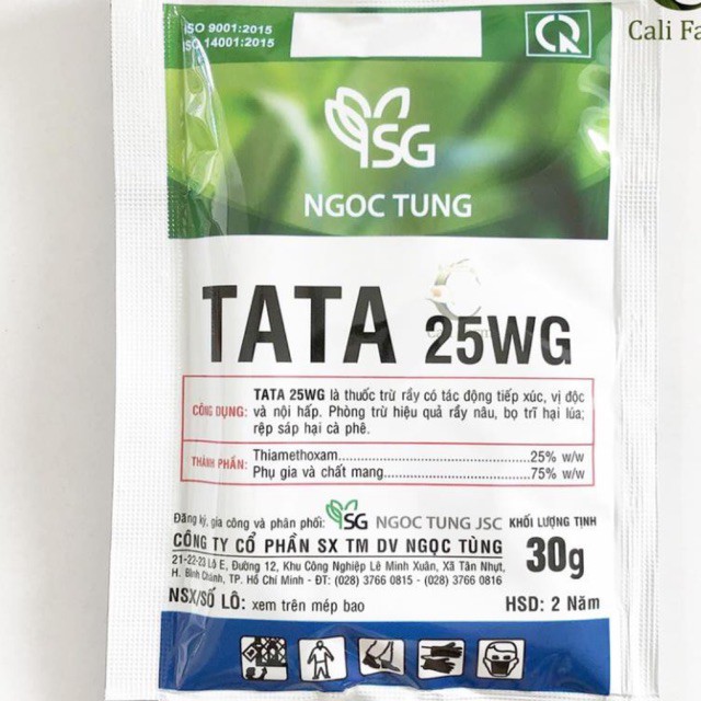 TATA 25WG 30g-diệt rầy nâu, rệp sáp, bọ trỉ