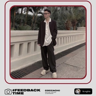 Áo sơ mi nam nữ cao cấp basic CCS61 by COCCACH