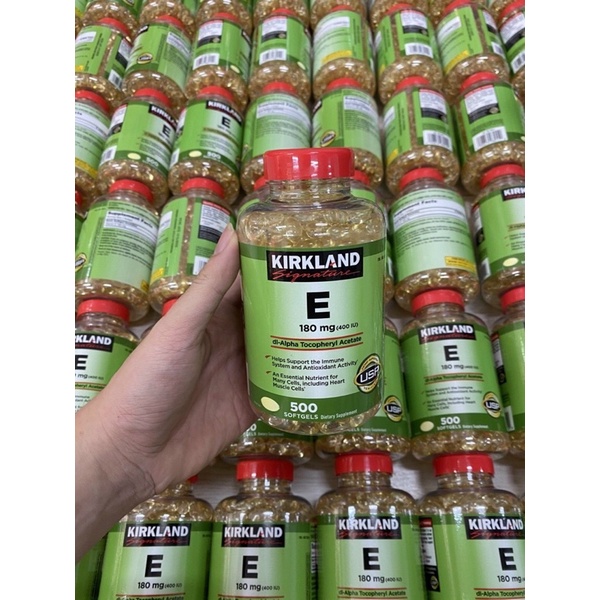 VITAMIN E 180MG  KIRKLAND 500 VIÊN