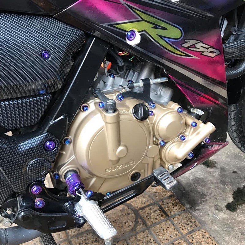 GÁC CHÂN TRƯỚC DÀNH CHO SATRIA, RAIDER - MÀU ĐEN