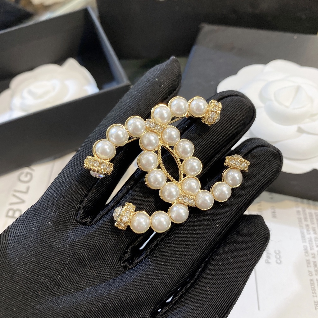 Cài áo nữ đính đá cao cấp sang trọng Ròm House mang phong cách Hàn Quốc phụ kiện trang sức thời trang đẹp - ms4502