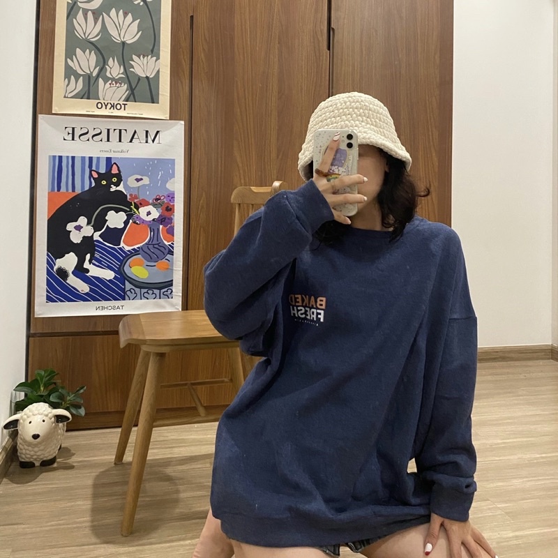 [SW5] Áo Sweater Baked - Áo nỉ không mũ V3 - “Baked Fresh” | BigBuy360 - bigbuy360.vn