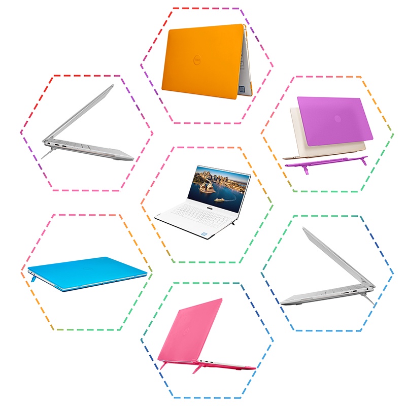 Vỏ bảo vệ chống sốc màu trơn dành cho Dell xps 13 9380 9370 7390 9305