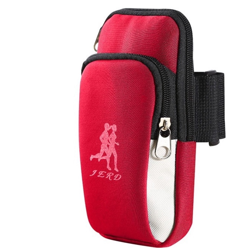 Túi Đựng Điện Thoại Đeo Tay Chạy Bộ Có Lỗ Tai Nghe, Đai Đeo Chạy Bộ Quấn Bắp Tay Chống Sốc Tiện Lợi Chơi Thể Thao