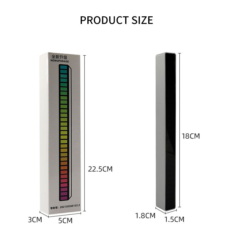 Đèn LED RGB bằng nhựa cổng usb điều khiển giọng nói điều chỉnh gắn xe hơi hỗ trợ kiểm soát APP | BigBuy360 - bigbuy360.vn