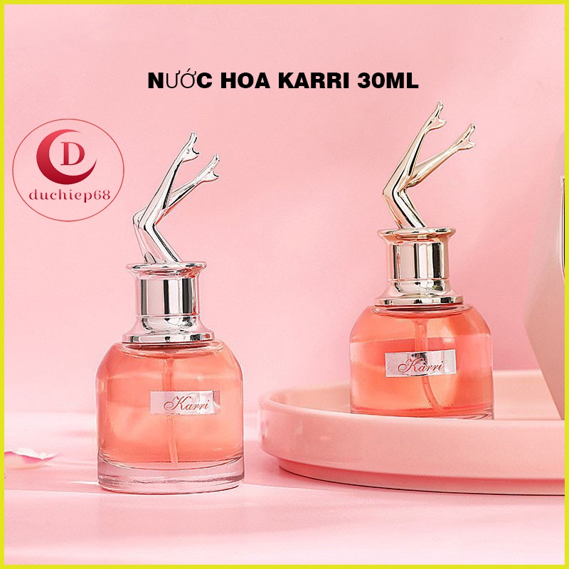Nước hoa nữ Karri hình đôi chân hoa hậu quyến rũ