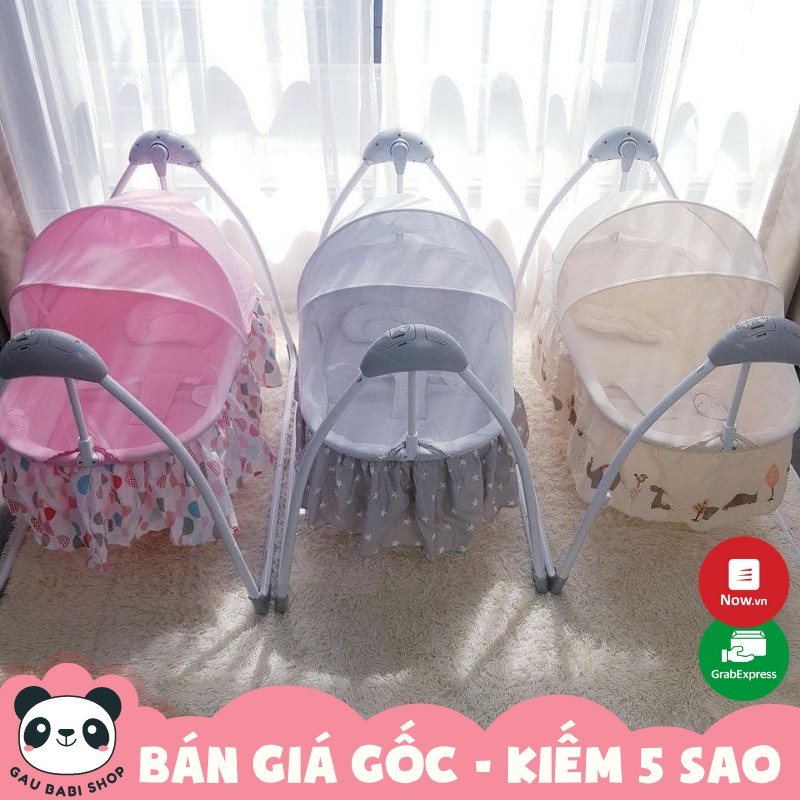 Nôi tự động cao cấp Mastela mẫu mới SG239 chính hãng