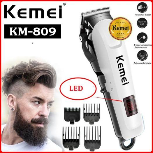 Tông Đơ Cắt Tóc Không Dây Cao Cấp - KEMEI KM- 809A / Tông Đơ Salon Chuyên Nghiệp