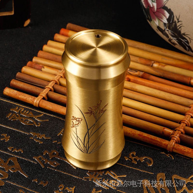 Hộp Đựng Tăm Xỉa Răng Bằng Đồng Nguyên Chất Kiểu Dáng Sang Trọng Cho Phòng Khách Gia Đình cxbczyqly01.my912