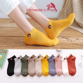 Tất gấu nữ Set 10 đôi cho bé và mẹ hàng đẹp siêu cute kèm túi đựng siêu ấm, siêu đẹp