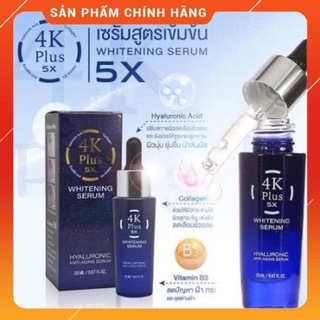 Serum thái lan, serum 4k plus5x whitening 20ml chính hãng thái lan 100%