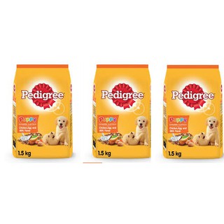  3 gói thức ăn chó con Pedigree 1,3kg