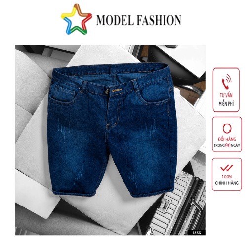 Quần Short Đùi Jean Nam Cao Cấp Basic Model Fashion