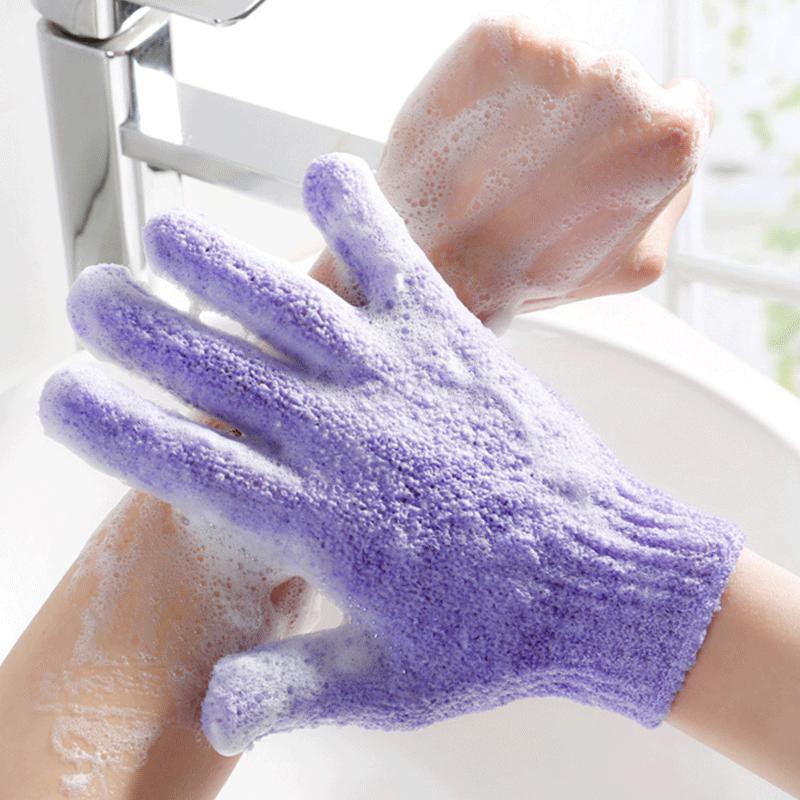 Găng Tay Tắm Tẩy Tế Bào Chết Body Scrubber Glove Features NĐT