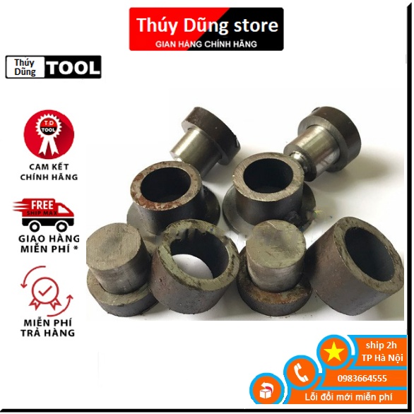 Bộ bản lề cối xoay 360º Sắt Sắt Ø38,Ø45 - Cối tiện trục xoay Sắt Ø38,Ø45 - Dùng cho cửa 2 c