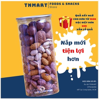 Hạt dinh dưỡng mix ngũ vị cao cấp lon pet 500g - Ăn vặt TNmart Sài Gòn