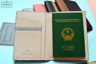 Ví passport da thật (còn màu hồng)