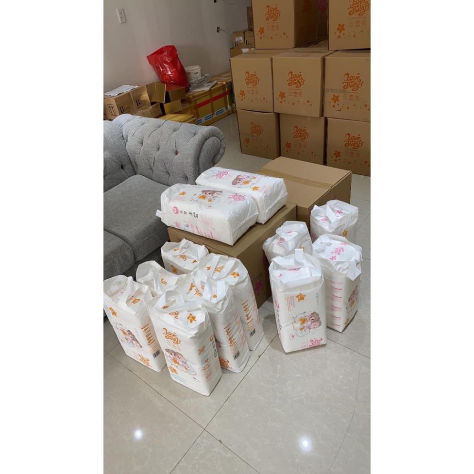 Bỉm/ tã quần hữu cơ Love Baby M46/L42/XL38 quynhmunmun