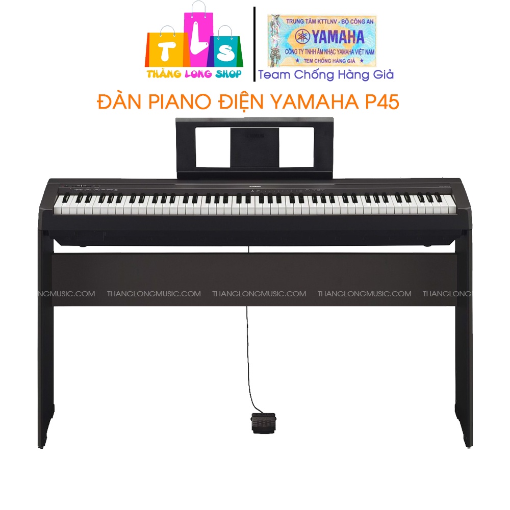 [Chính hãng] Yamaha P45 - Đàn Piano Điện Tử 88 Phím - Digital Piano Yamaha P-45