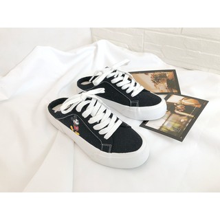 Giày Lười Thể Thao Chuột Mickey Siêu Êm