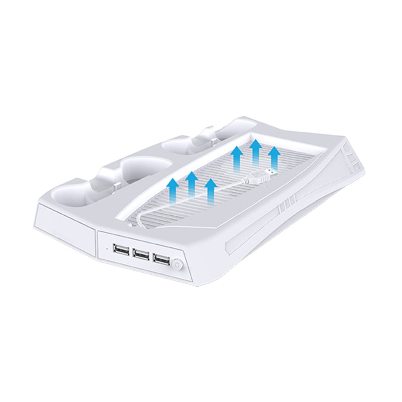 Đế Sạc Đứng + 3 Cổng Hub + Quạt Tản Nhiệt Cho Tay Cầm Chơi Game