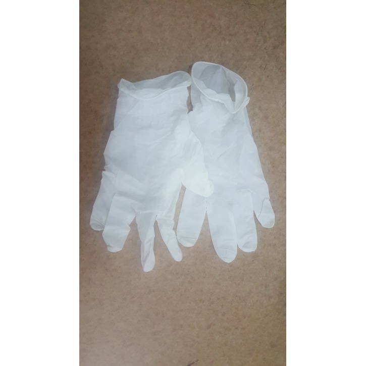 găng tay cao su y tế Malaysia HM GLOVE size M