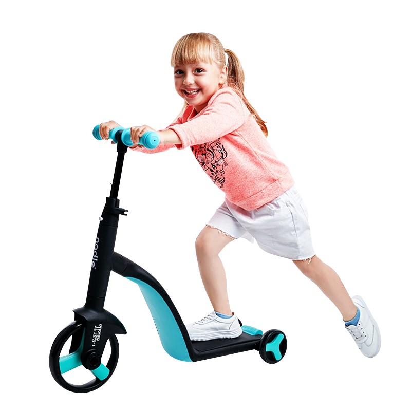 Siêu xe biến hình Scooter, chòi chân, cân bằng 3 trong 1 cho bé từ 1 tới 6 tuổi Nadle TF3 Joovy CHÍNH HÃNG