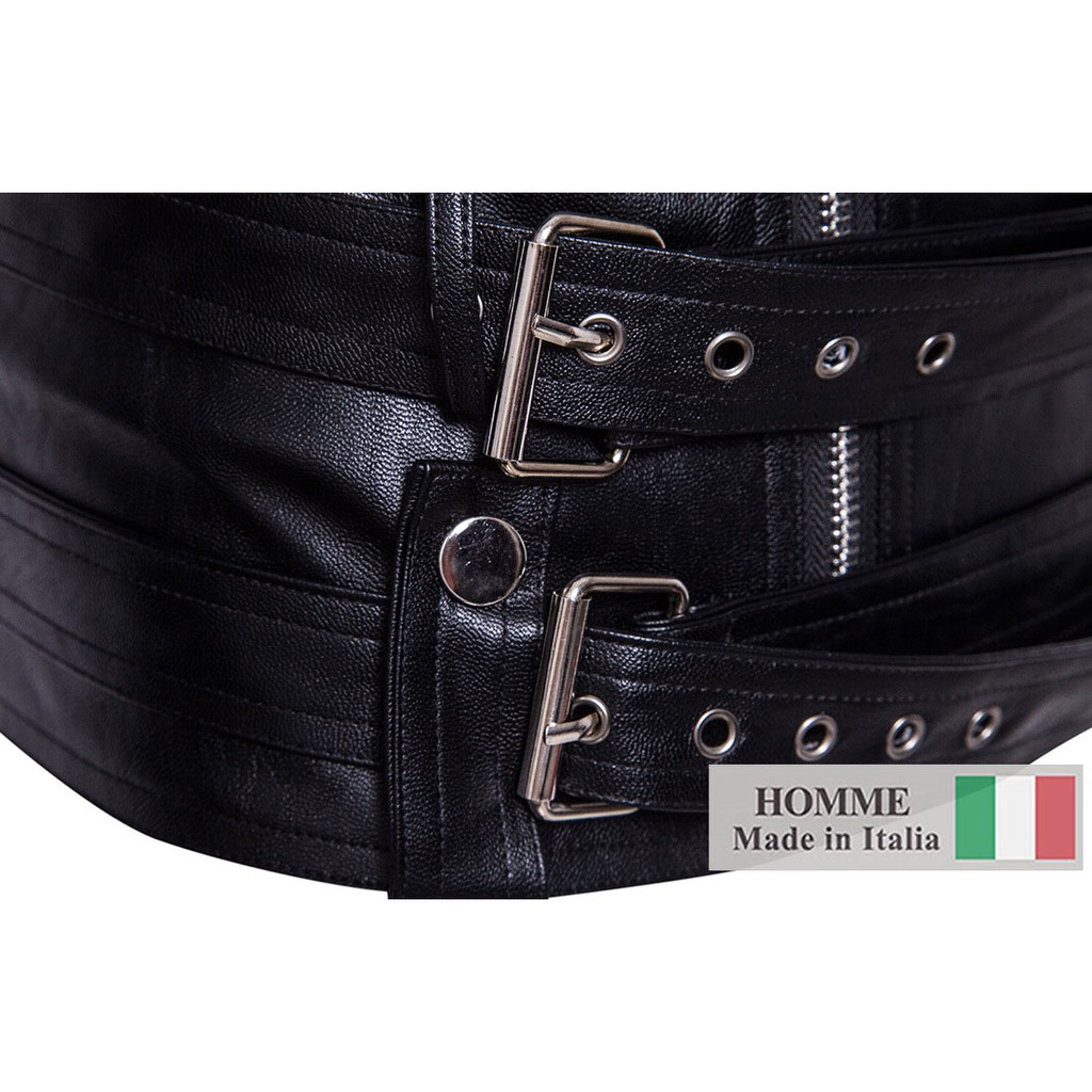 Áo khoác da Homme La Colle - Men's Synthetic Leather Jacket