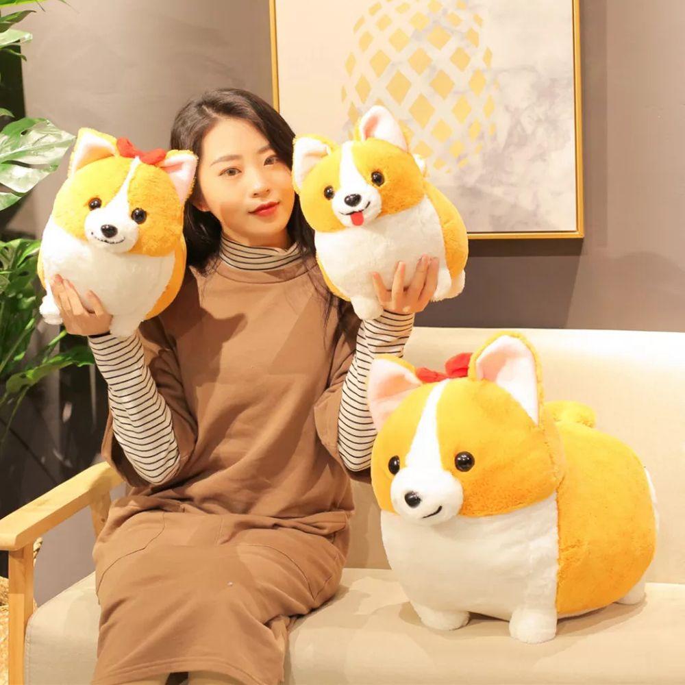 Dalton Cún corgi Nhồi Bông Mềm Mại Đáng Yêu