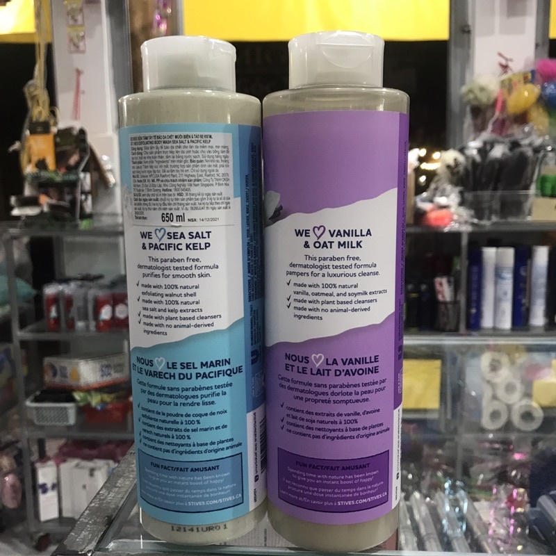 Sữa Tắm Dưỡng Da St.Ives Body Wash 650ml