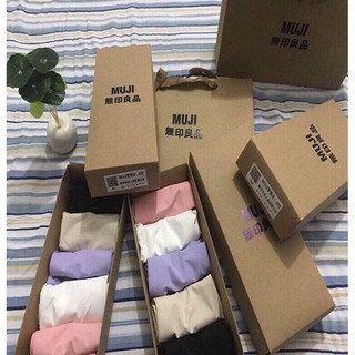 Set 5 Quần Chip nữ Muji Nữ Xuất Nhật