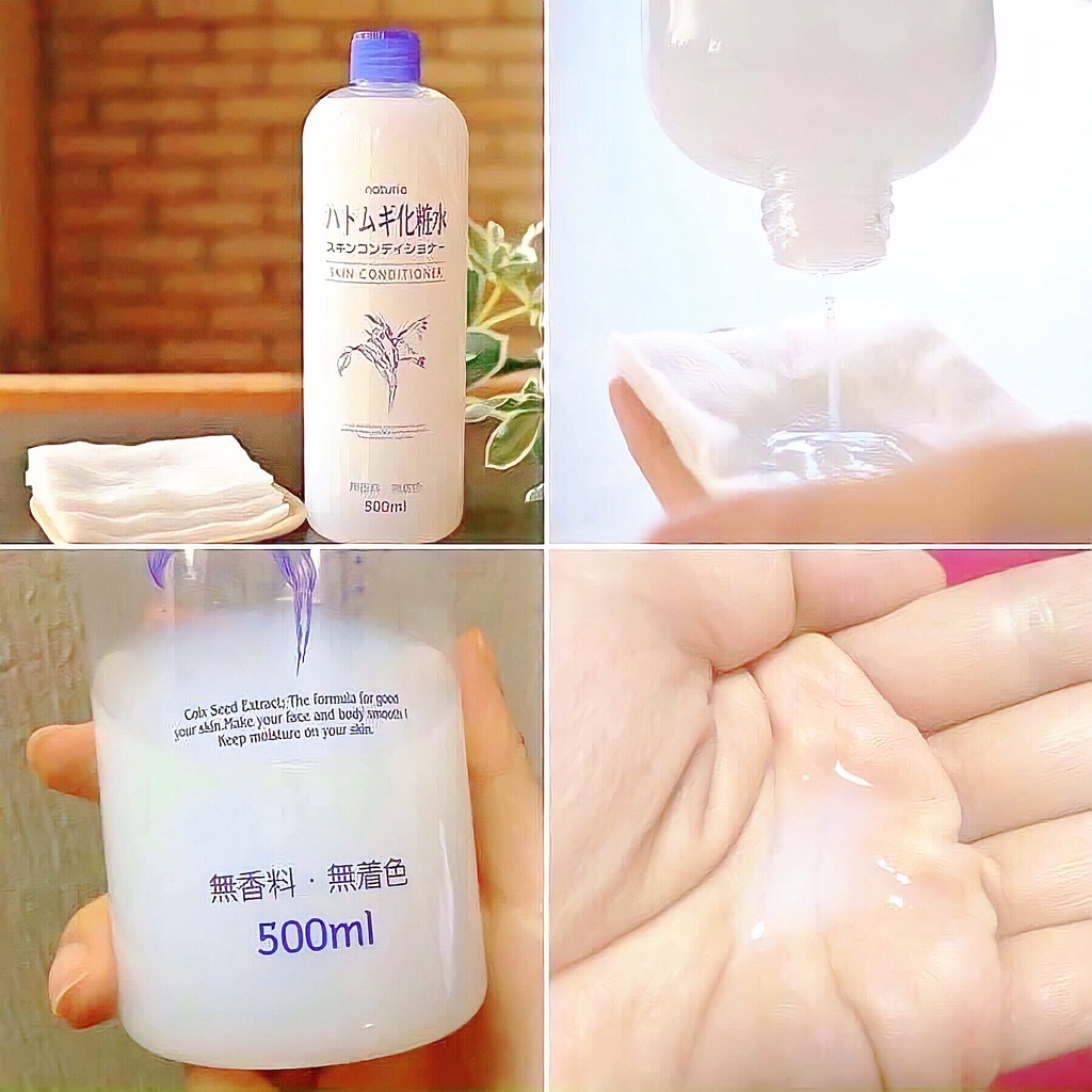 Nước Hoa Hồng Hatomugi Ý Dĩ Nhật Bản 500ml,Nước hoa hồng Naturie Skin Conditioner,Nước Hoa Hồng Ý Dĩ Nhật Bản Chính Hãng | BigBuy360 - bigbuy360.vn