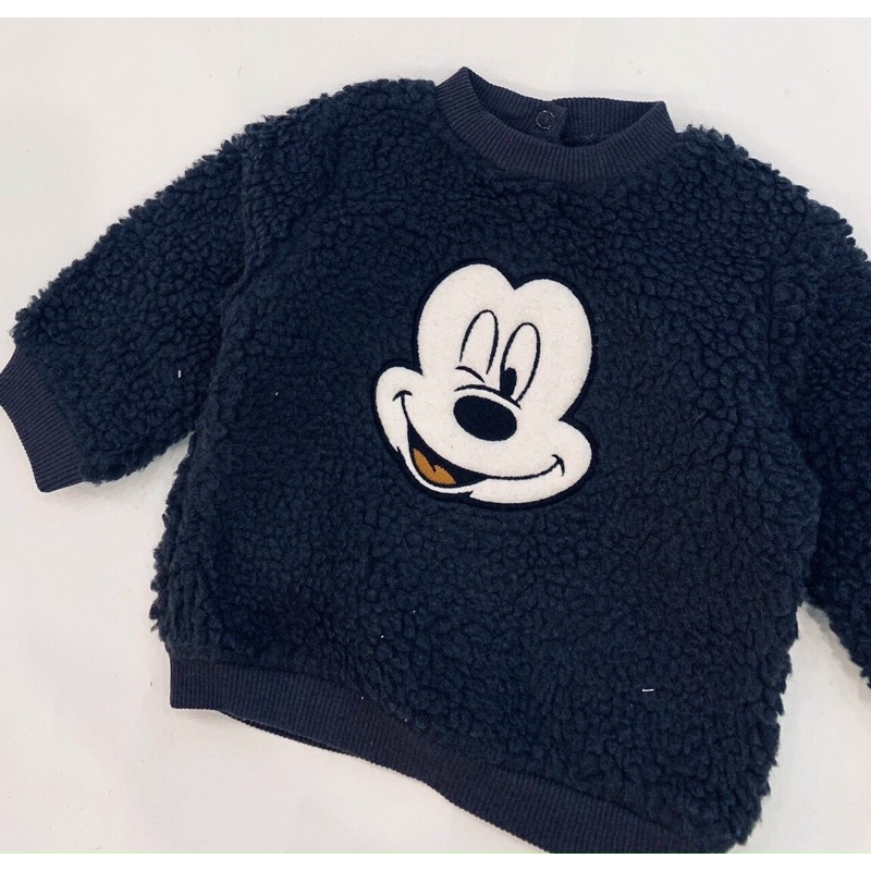 Áo nỉ lông Kiabi Disney Mickey cho bé