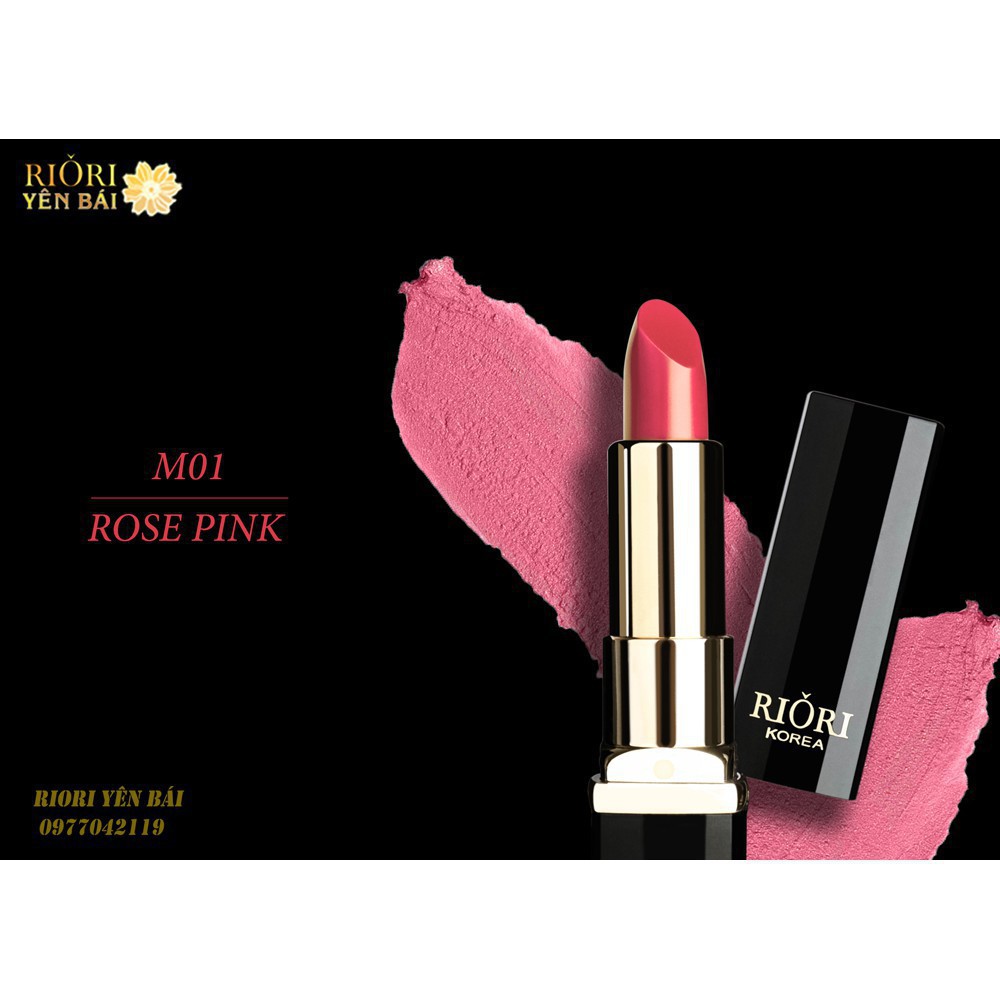 Son Lì ❤  Riori Matte Lipstick Màu 01 - Hush Hush | BigBuy360 - bigbuy360.vn
