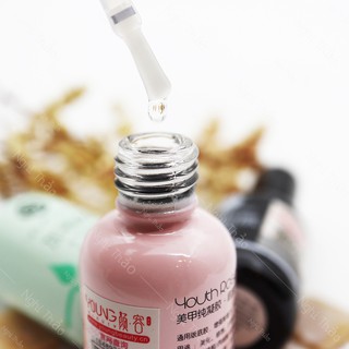 Đồ nail base top cứng móng hoa hồng