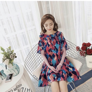 Đầm bầu dễ thương- 2 size M-L