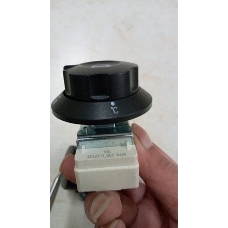 Cảm biến, Rơle chỉnh nhiệt,Núm vặn bếp chiên110-200 và  300 độ. Chỉnh độ sôi cho nồi nấu phở, nồi nước dùng, nồi cháo..