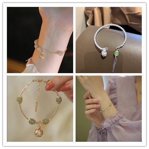 Vòng Đeo Tay Gắn Chuông Phong Cách Hàn Quốc Dành Cho Nữ