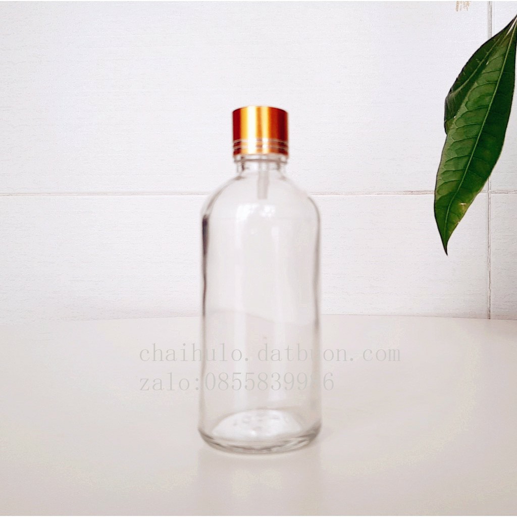 Combo 50 Chai lọ đựng tinh dầu nhỏ giọt 100ml, lọ đựng tinh chất, mỹ phẩm từ thủy tinh chất lượng cao