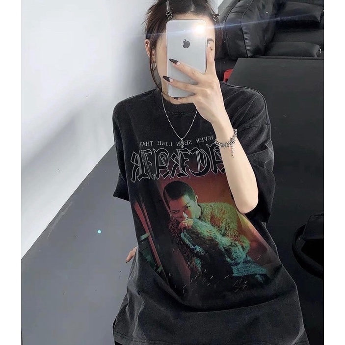 Áo phông wash Man cực ngầu