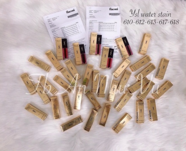 [AUTH_SẴN] Son YSL Water Stain vợt sale - Đủ Bill | BigBuy360 - bigbuy360.vn