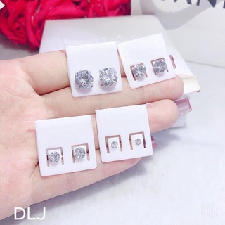 Khuyên nụ đá bạc mới Chyey Jewelry