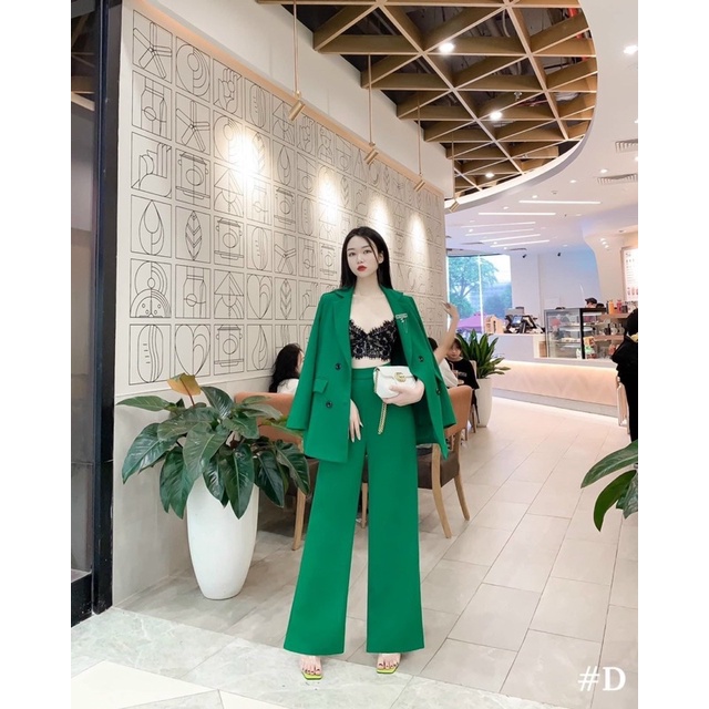 Bigszie Sét vest quần dài tặng kèm bra 50-90kg