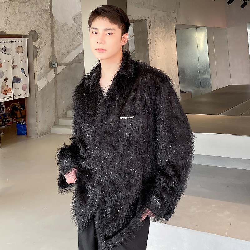 Áo Sơ Mi Tay Dài Phối Lưới Thoáng Khí Phong Cách Hàn Quốc Thời Trang Mùa Hè Cho Nam Và Nữ