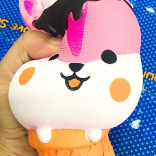 SQUISHY KEM CHUỘT HAMSTER HỒNG  (huongtrang15)