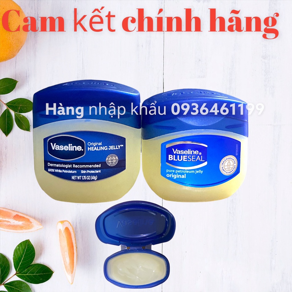 Kem chống nẻ Vaseline 49g USA (Sáp dưỡng ẩm)