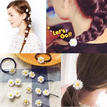 Sét 5 Kẹp Tóc Hoa Cúc Họa Mi