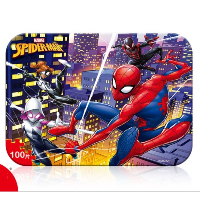 Tranh Ghép Hình Người Nhện Spider Man- Avenger 100 200 300 500 Mảnh Disney/Tranh Siêu Anh Hùng/Puzzle Disney Marvel