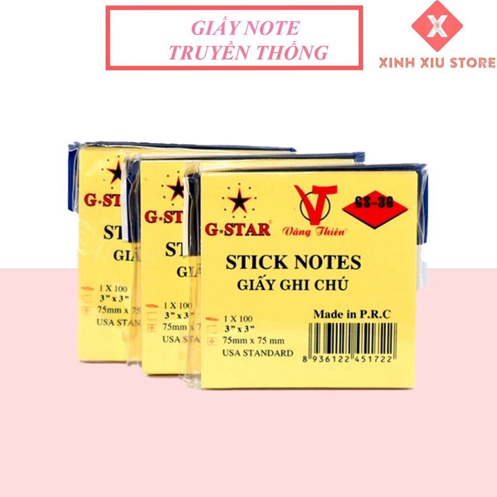 Giấy Note Ghi Chú, Ghi Nhớ Tiện Lợi Cực Dễ Thương